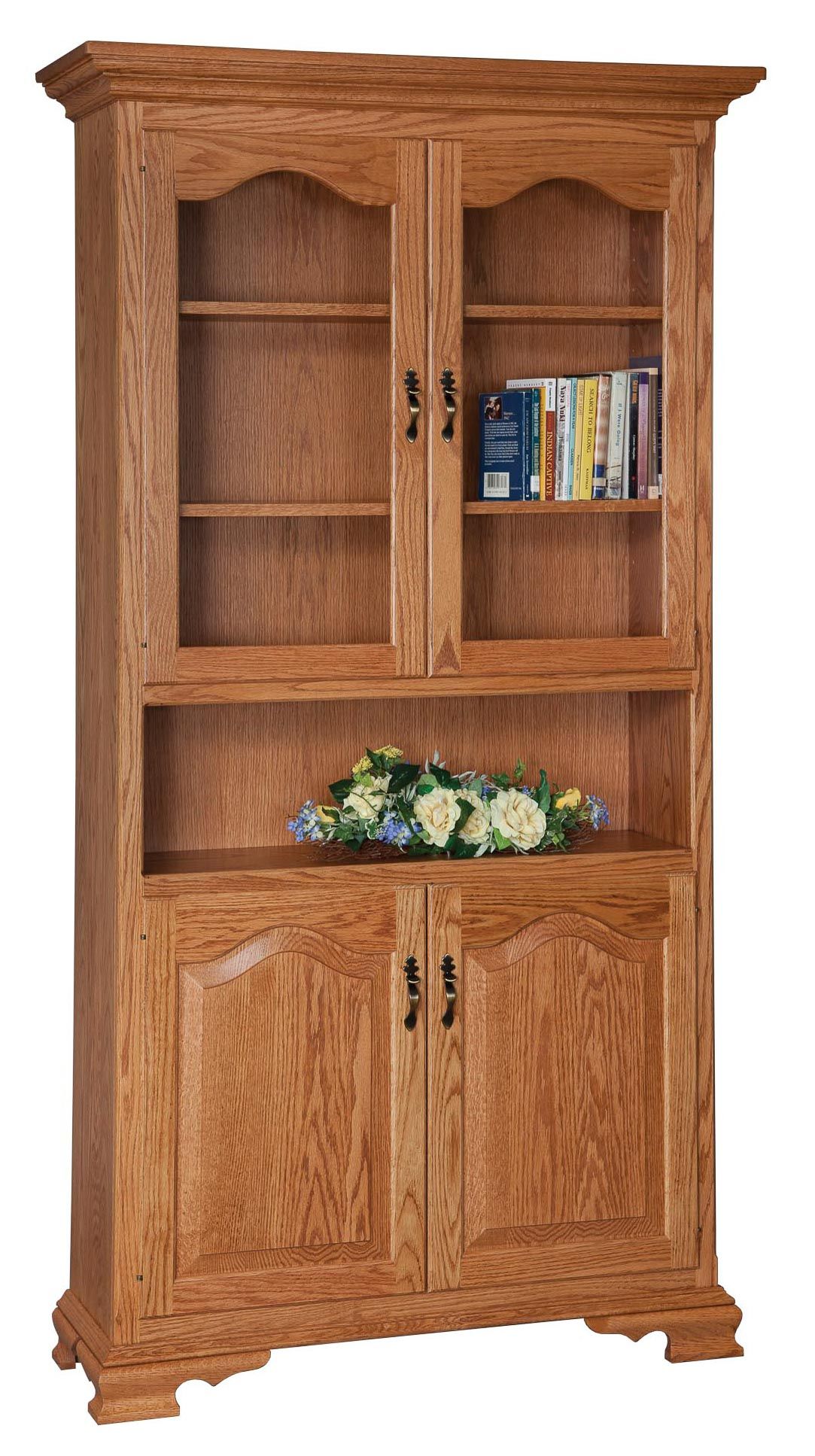 Fancy Bookcase with Hutch — Honey Brook, PA — Blue Ridge Furniture