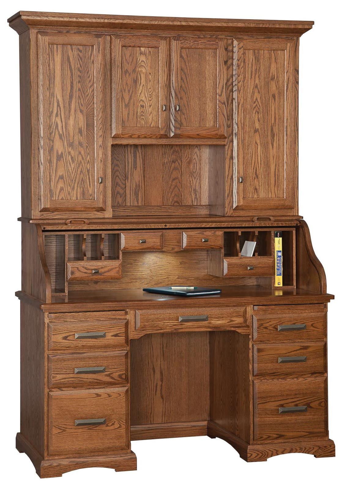 Mission Roll Top with Hutch — Honey Brook, PA — Blue Ridge Furniture