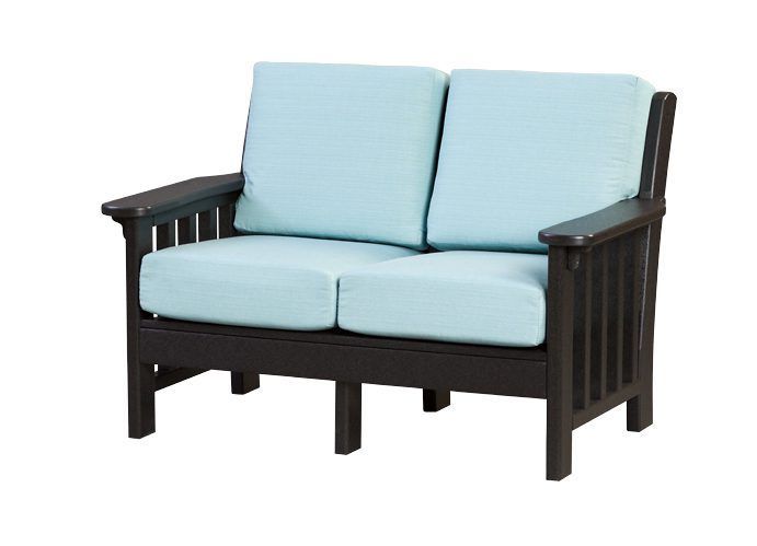 Mission Outdoor Love Seat — Honey Brook, PA — Blue Ridge Furniture