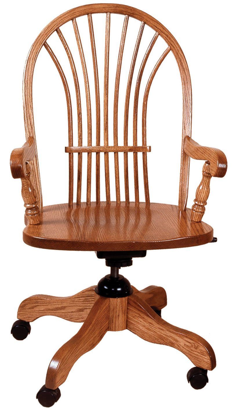 Bow Sheaf Desk Chair — Honey Brook, PA — Blue Ridge Furniture