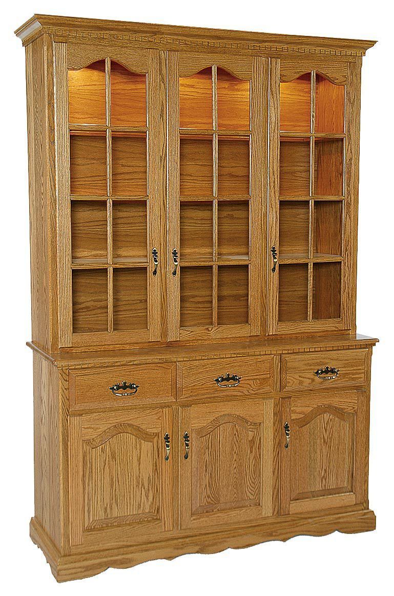 Scallop Base Hutch — Honey Brook, PA — Blue Ridge Furniture