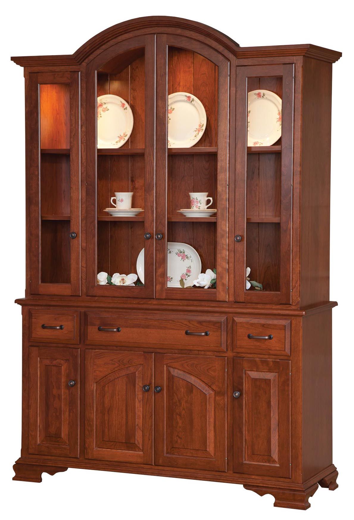 Queen Anne Hutch — Honey Brook, PA — Blue Ridge Furniture