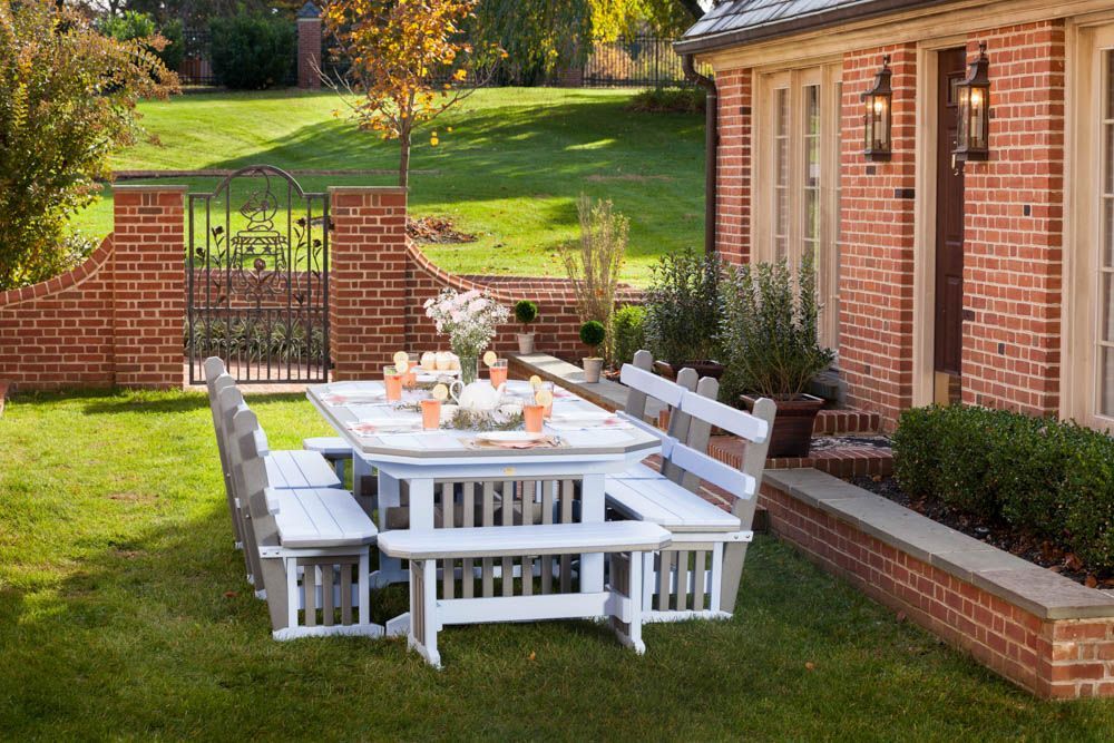 Stool and Wooden Table — Honey Brook, PA — Blue Ridge Furniture