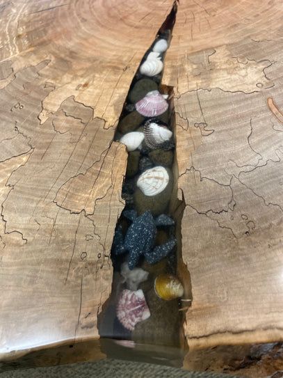 Piece of Wood with Seashells — Honey Brook, PA — Blue Ridge Furniture