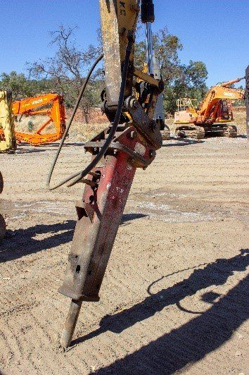 excavator breaker attachment