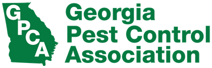 Georgia Pest Control Association logo with a green outline of Georgia and GPCA initials.