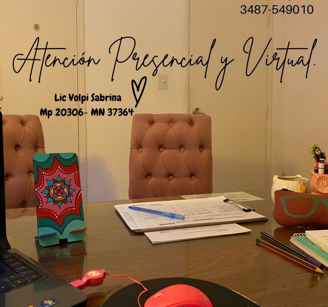 Sabrina Volpi, Licenciada en Psicología