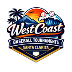 A dark grey and white shield logo featuring an American football at the top, the text 