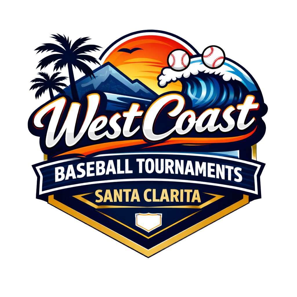 A dark grey and white shield logo featuring an American football at the top, the text 