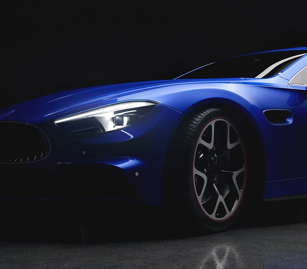 Blue Car — Ludlow, MA — Baldwin Auto Repair