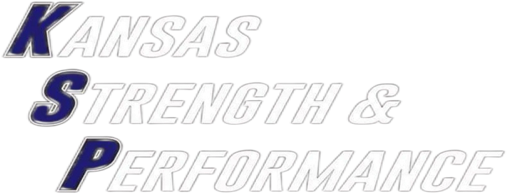 The words kansas strength and performance are on a white background.