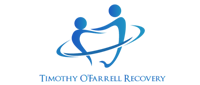 A blue logo for timothy o'tarrell recovery