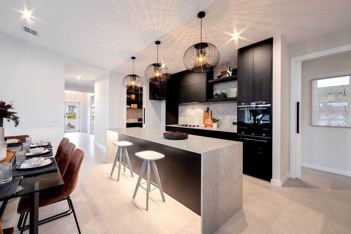 Kitchen with Bench Tops — West Stone Benchtops in Orange, NSW