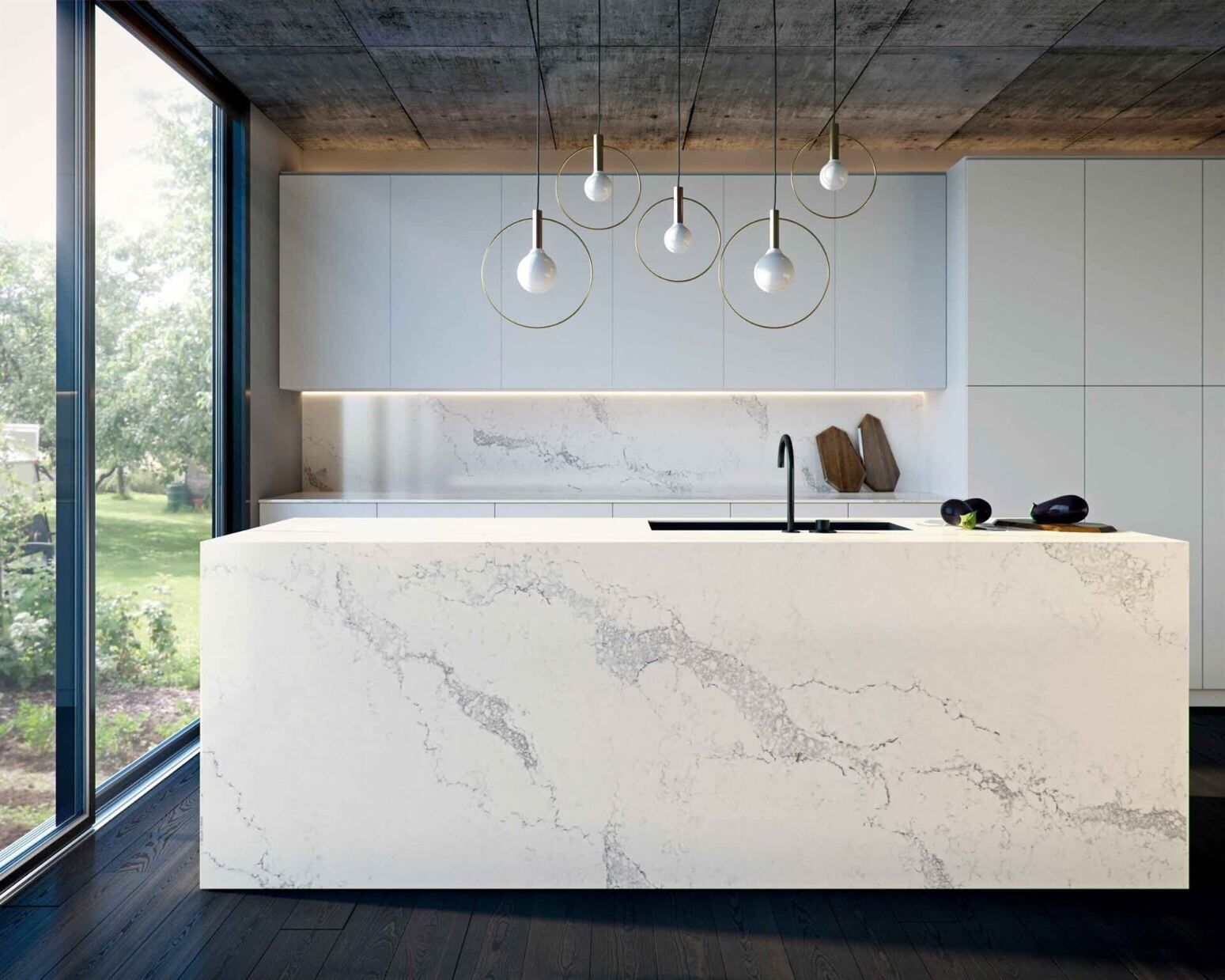 Marble Kitchen — West Stone Benchtops in Orange, NSW