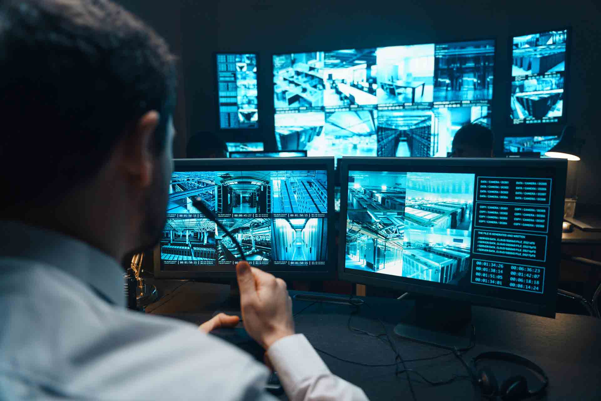 A guy monitoring facility — Lafayette, IN — Kemp Communications