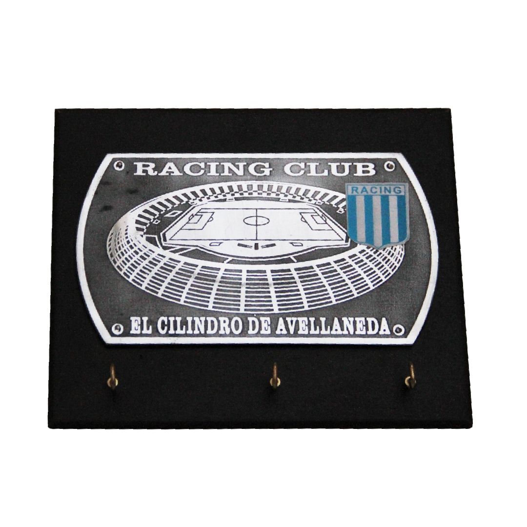 Portallaves y Cuadro Estadio Racing Club El Cilindro de Avellaneda 