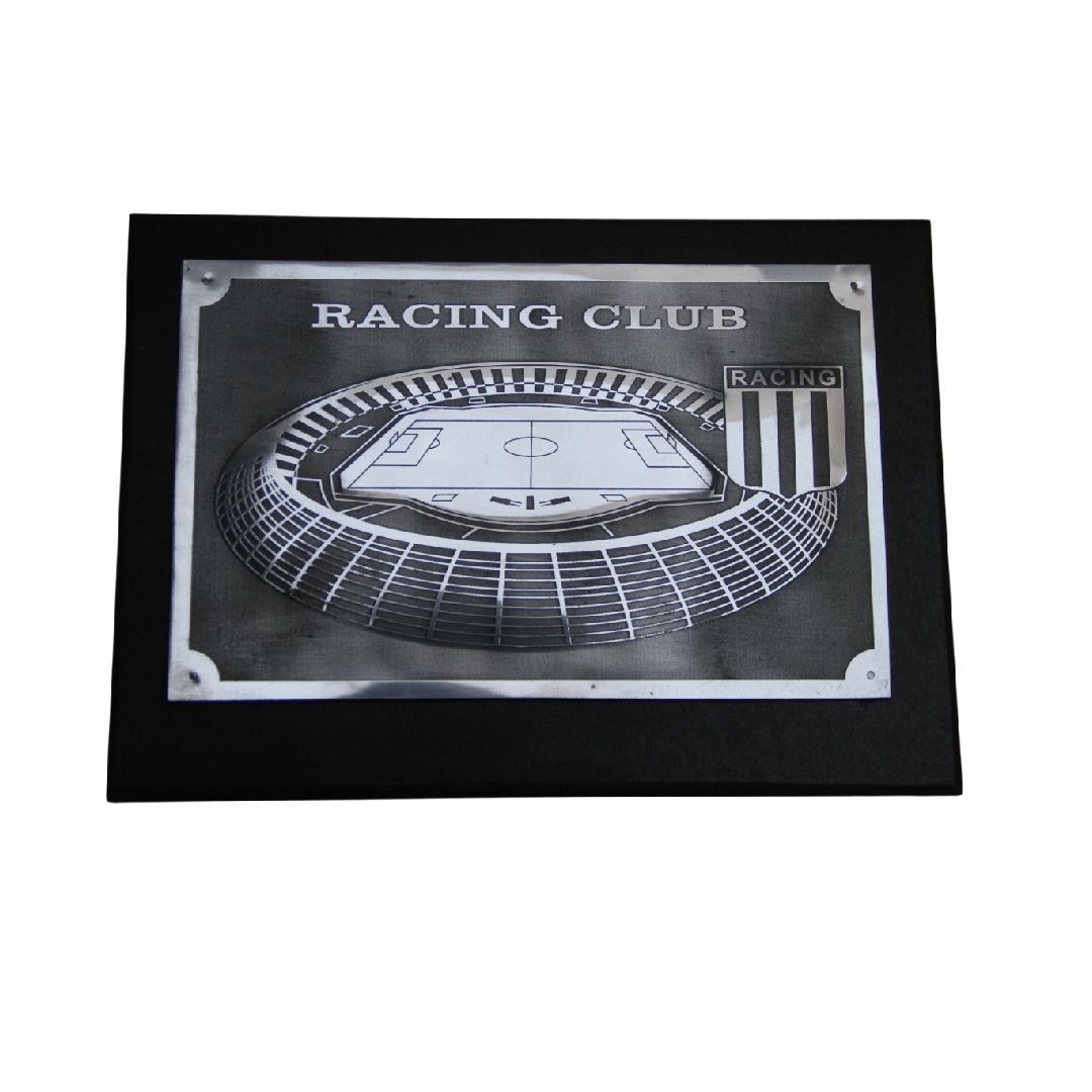 Portallaves y Cuadro Estadio Racing Club El Cilindro de Avellaneda 