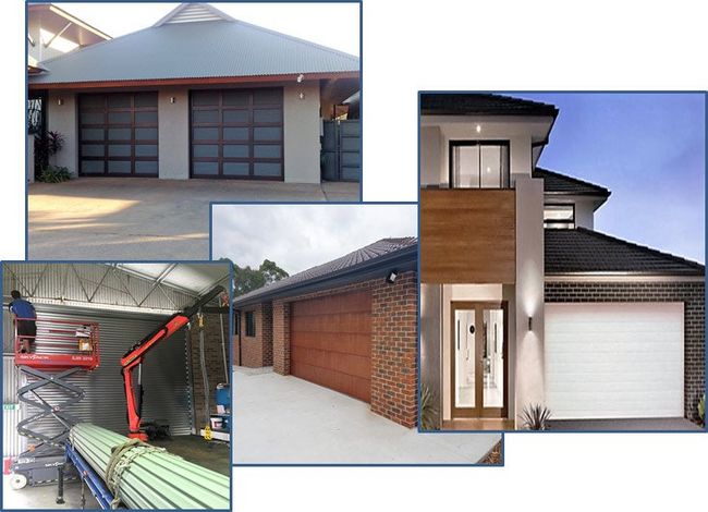 Many different types of garage doors in Batemans Bay