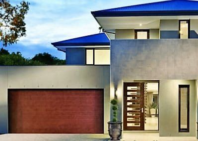 modern style garage door