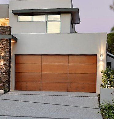 modern garage door