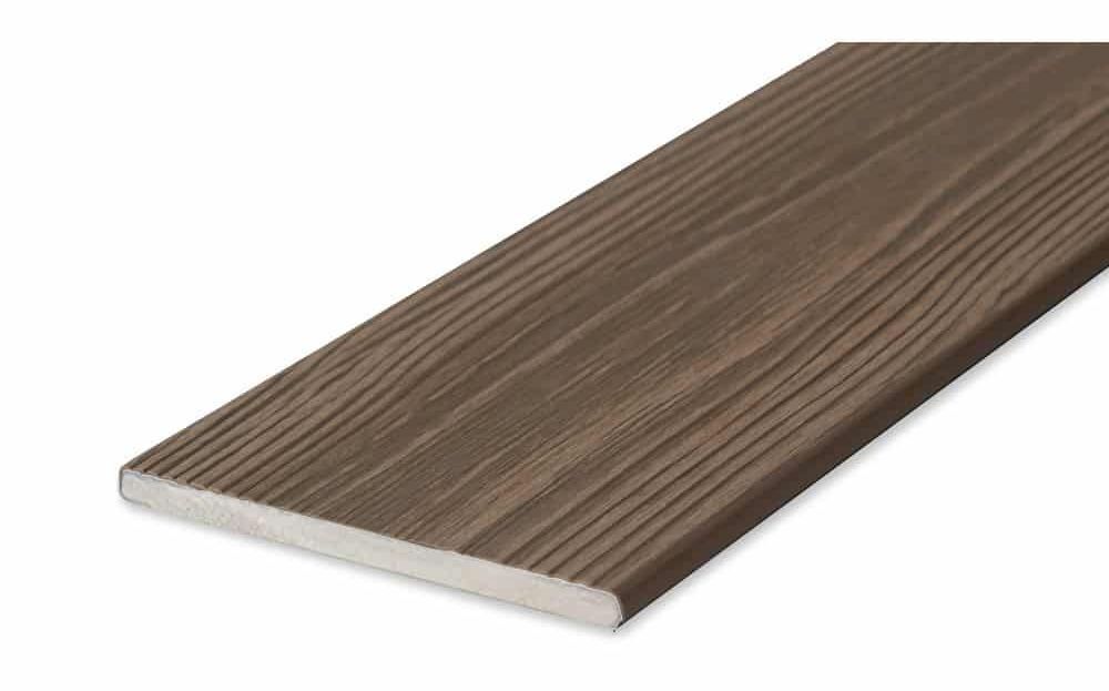 A close up of a piece of wood on a white background.