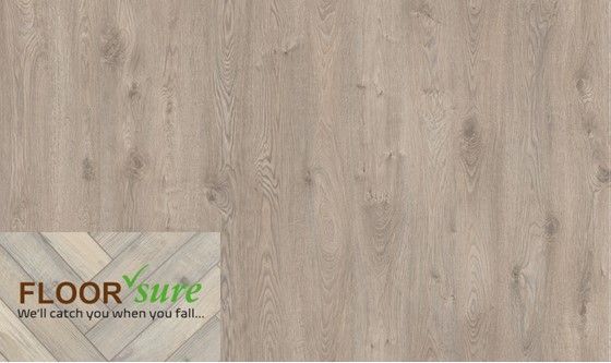 A close up of a wooden floor with the words floor sure on it.