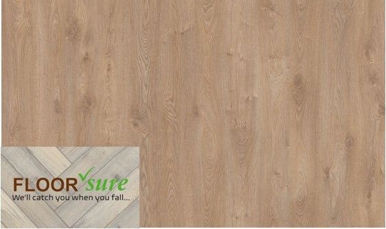 A picture of a wooden floor that says floor sure