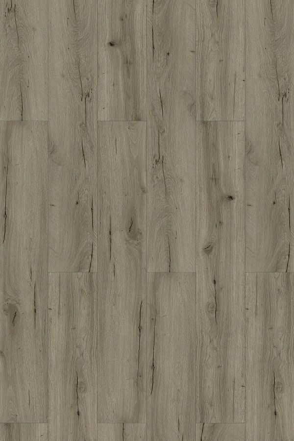 A close up of a gray wooden floor.