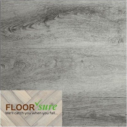 A picture of a wooden floor that says floor sure