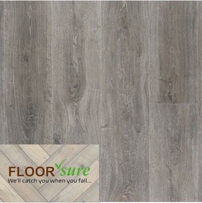 A picture of a gray floor with the words floor sure on it