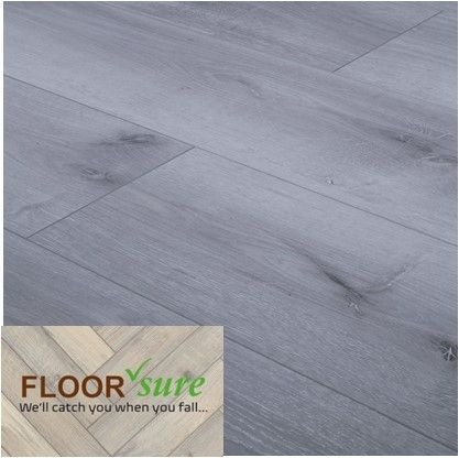 A picture of a gray floor that says floor sure