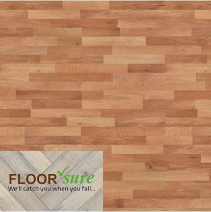 A picture of a wooden floor that says floor sure
