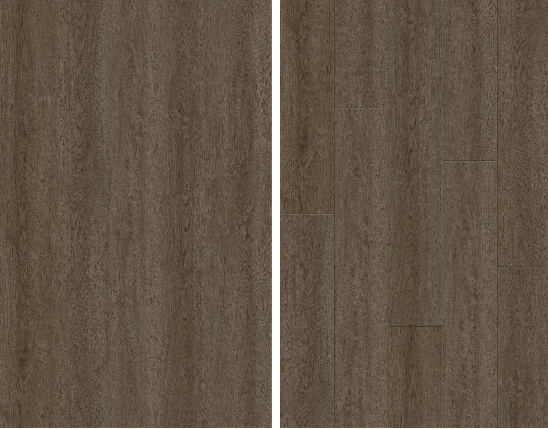 A close up of two pieces of wood on a white background.