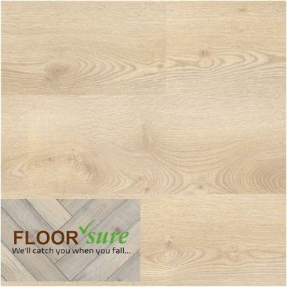 A picture of a wooden floor that says floor sure