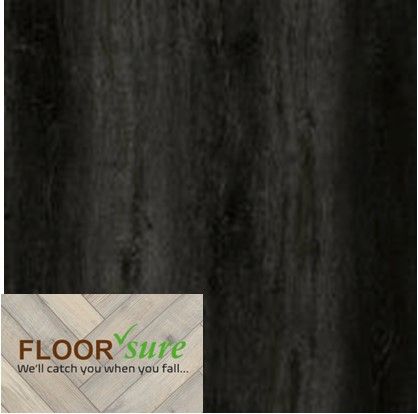 A picture of a black floor that says floor sure