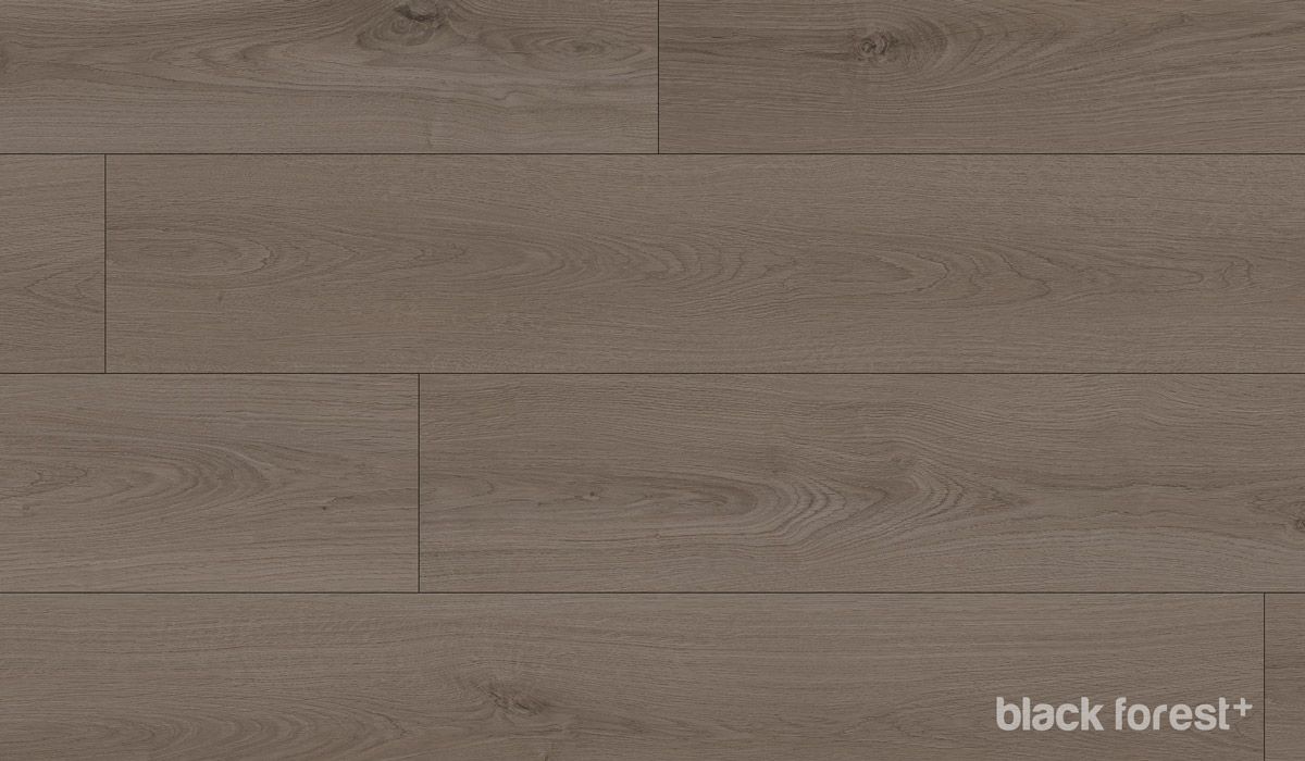 A close up of a wooden floor with the words black forest written on it.