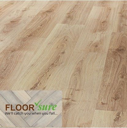 A picture of a wooden floor that says floor sure