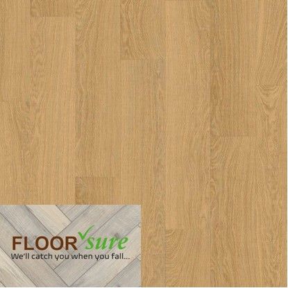 A picture of a wooden floor that says floor sure