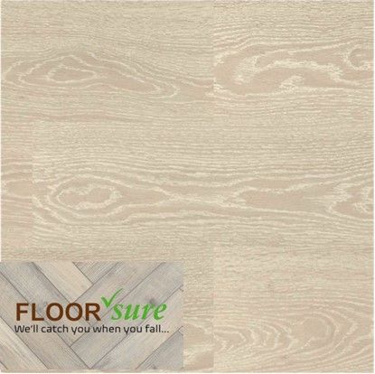 A picture of a wooden floor that says floor sure