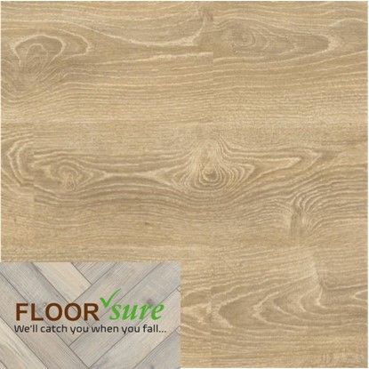 A picture of a wooden floor that says floor sure