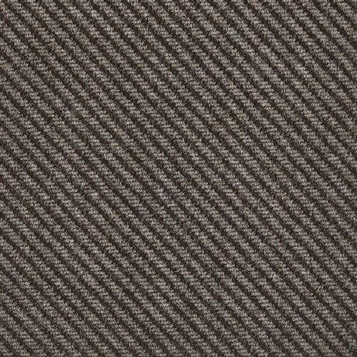 A close up of a carpet with a diagonal pattern.