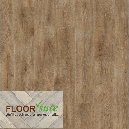 A picture of a wooden floor that says floor sure