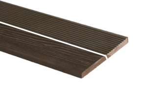 A close up of a piece of wood on a white background.