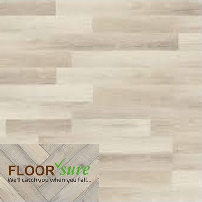 A picture of a wooden floor with the words `` we 'll catch you when you fall ''.