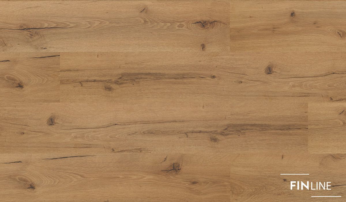 A close up of a wooden floor with the word finline on it.