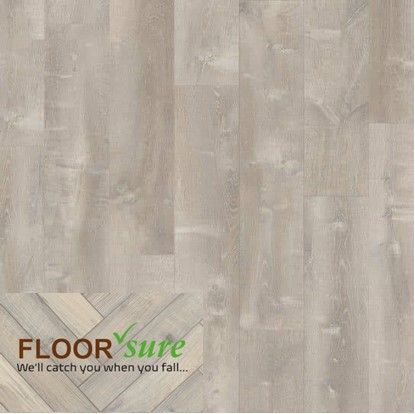 A close up of a floor with the words floor sure on it