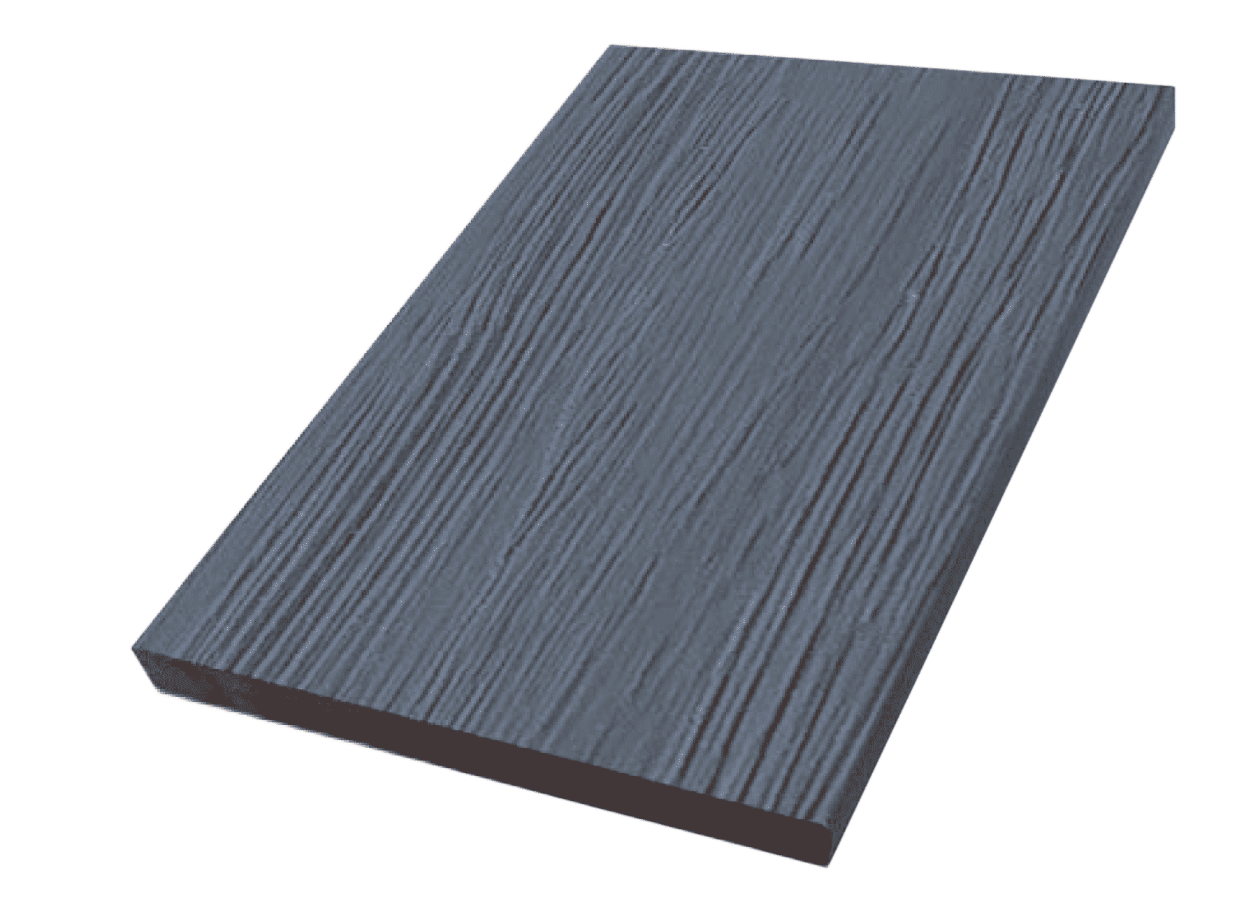 A close up of a piece of wood on a white background.