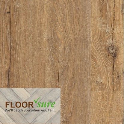 A picture of a wooden floor that says floor sure