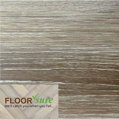 A picture of a wooden floor that says floor sure