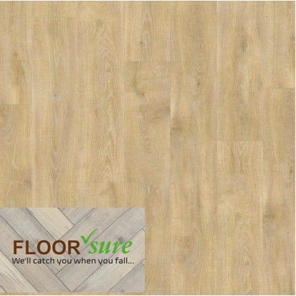 A picture of a wooden floor that says floor sure